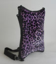 X Bag leopard mauve 1